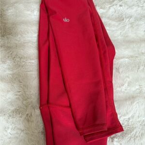 ALO Yoga Red Leggings